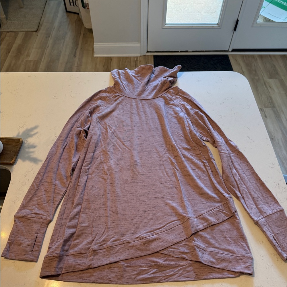 Long Sleeve Cowl Neck Top